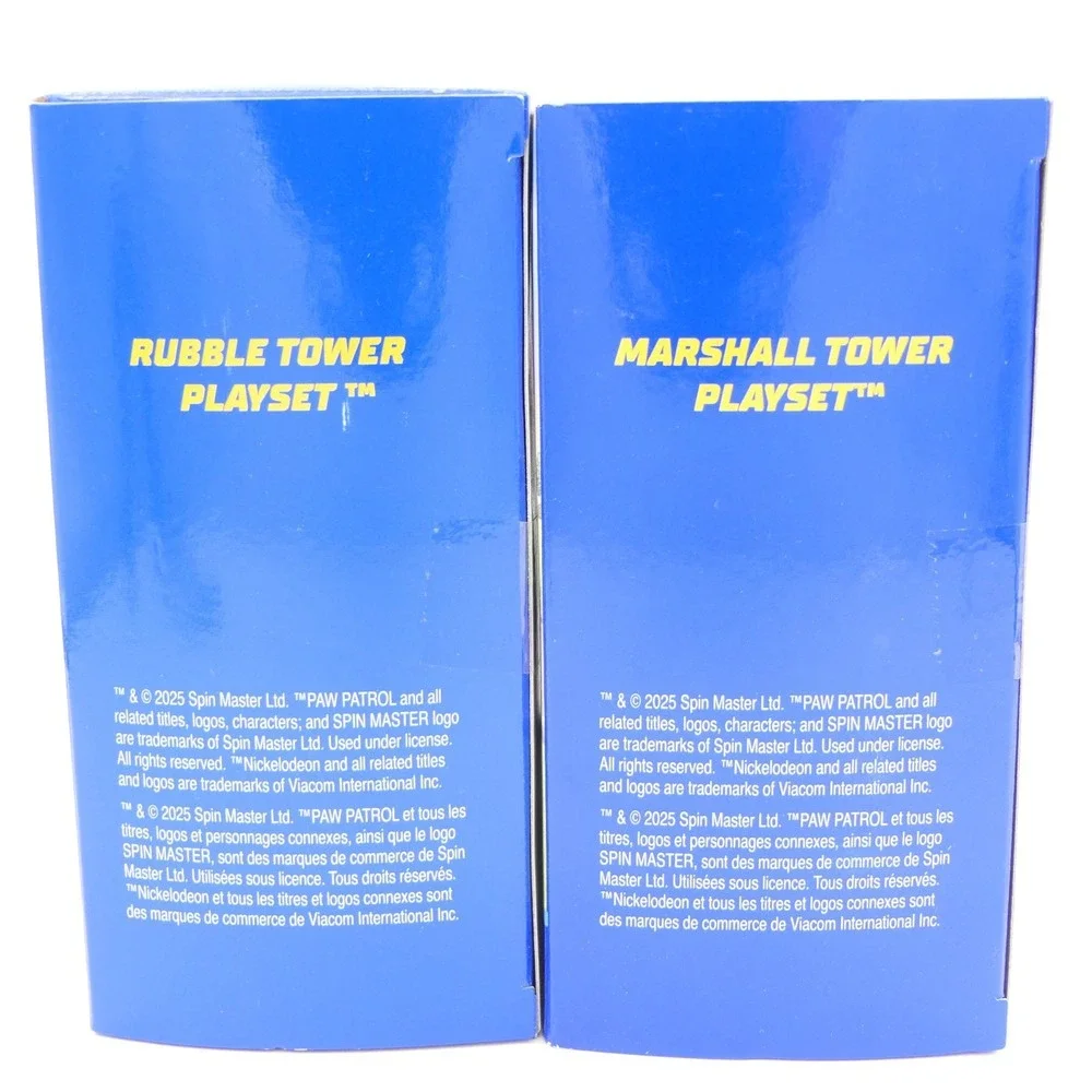 Spin Master Paw Patrol Marshall Tower & Rubble Tower Playsets 2 Pack Ages 2+